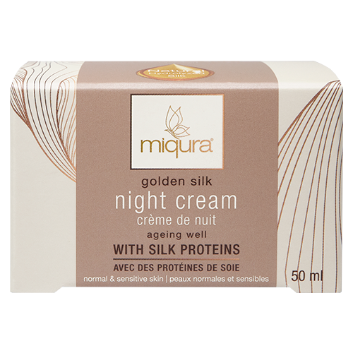 Miqura - Night Cream Anti Age - Golden Silk (50ml)