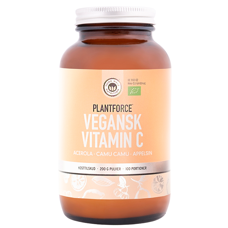 Plantforce Vegansk Vitamin C (200 g)
