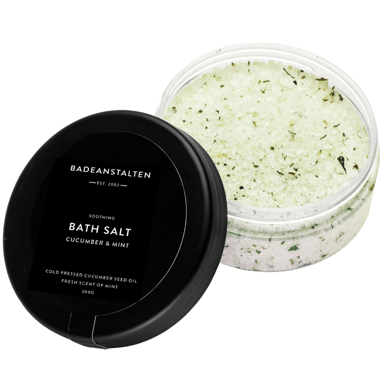 Badeanstalten Badesalt m. Agurk og Mynte - 300 g