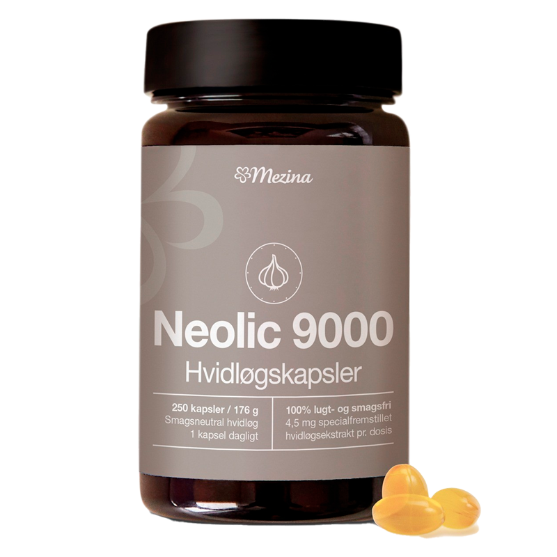Neolic 9000-Hvidløg - 250 kaps.