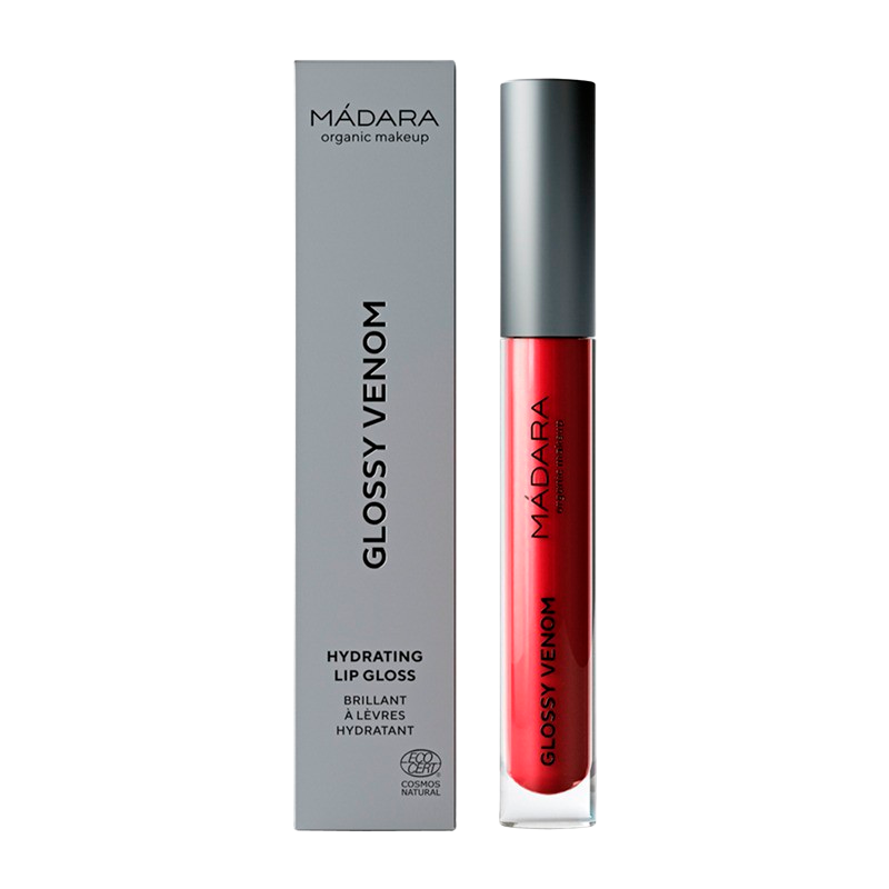 Madara Glossy Venom Lip Gloss 78 Ruby Red - 4 ml.