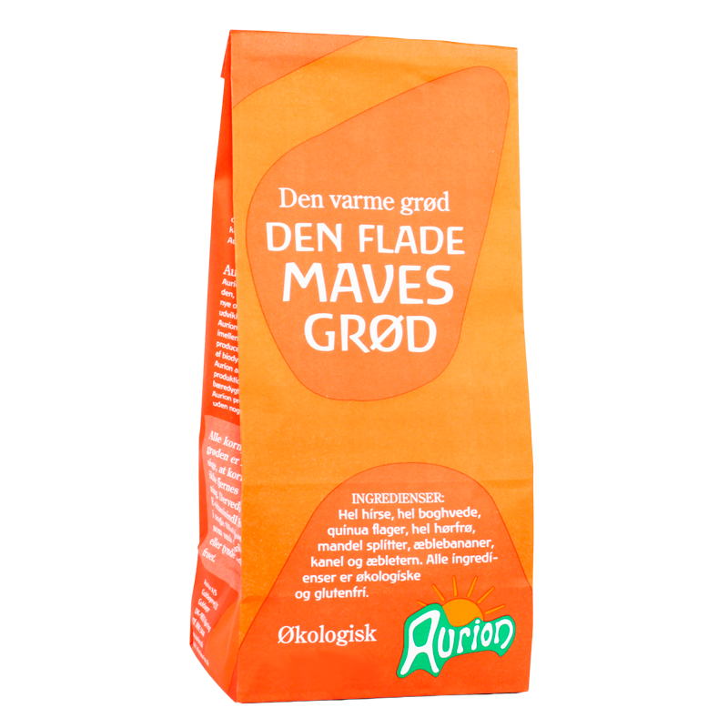 Aurion Den Varme Grød - Den Flade Maves Grød Ø - 1200 g