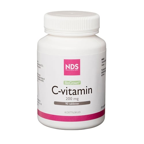 NDS C-200 - C vitamin - 90 tabs.