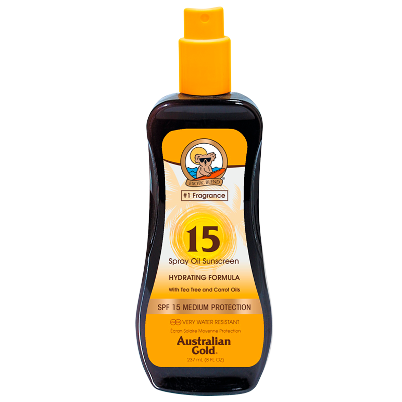 Australian Gold Carrot Oil Spray SPF 15 - 237 ml