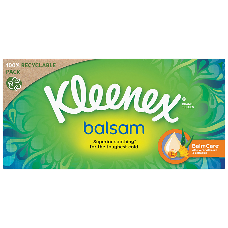 Kleenex Balsam Ansigtsservietter