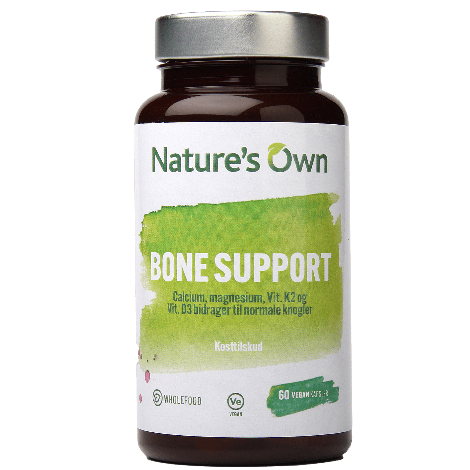 Nature's Own Bone Support Wholefood - 60 kapsler