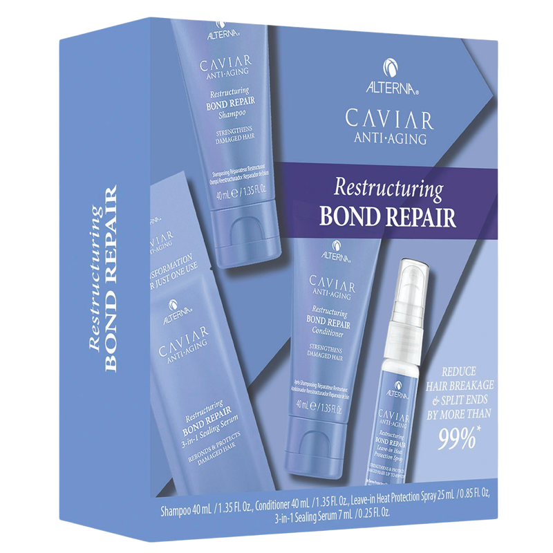 Alterna Caviar Anti-Aging Restructuring Bond Repair Trial Kit (112 ml)