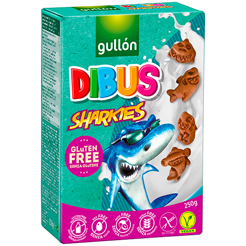 Gullon Shark Biscuits (250 g)