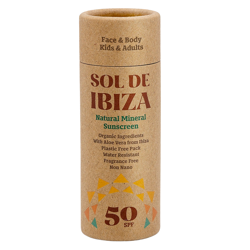 Sol De Ibiza Face & Body Plastic Free Stick SPF50 - 40 g