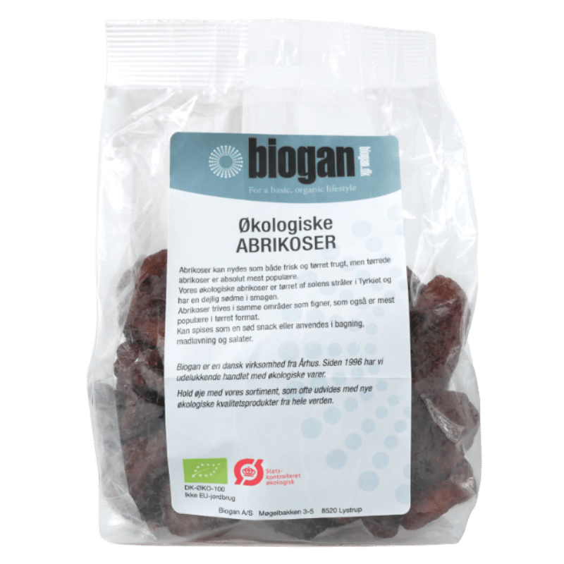 Biogan Abrikoser Ø (400 g)