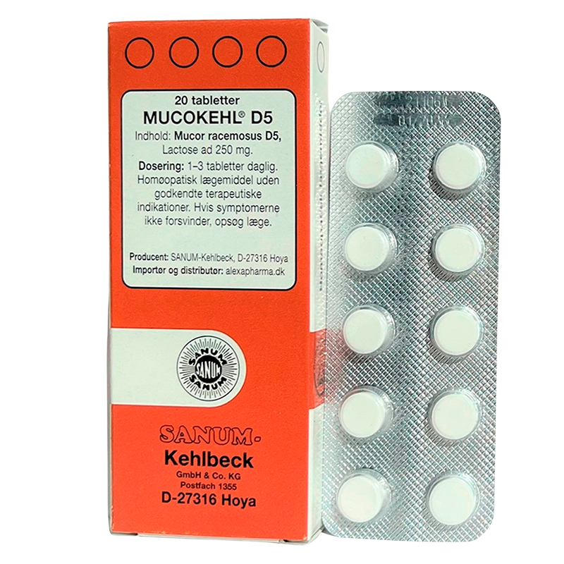 SANUM Enderlein Mucokehl D5 Tabletter (20 tabl)
