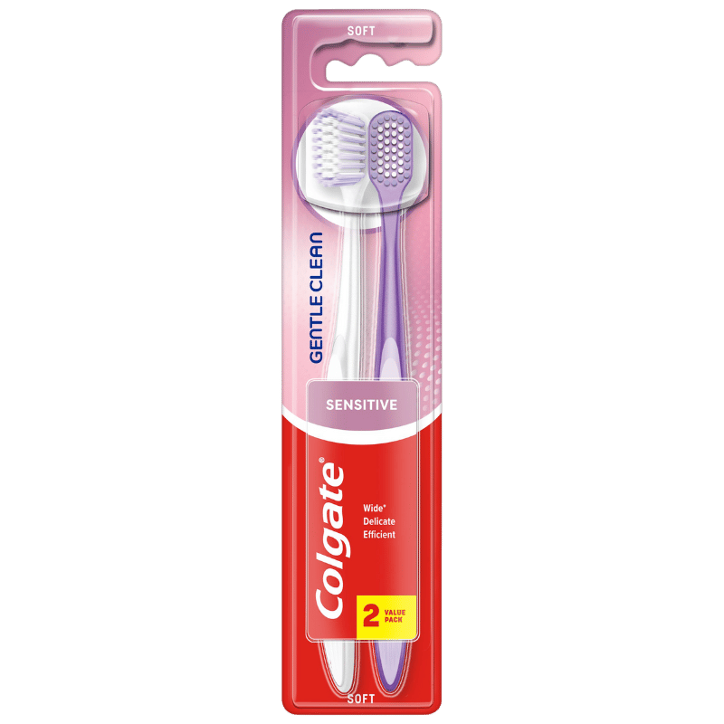 Colgate Gentle Clean Sensitive Tandbørste Soft (2 stk)