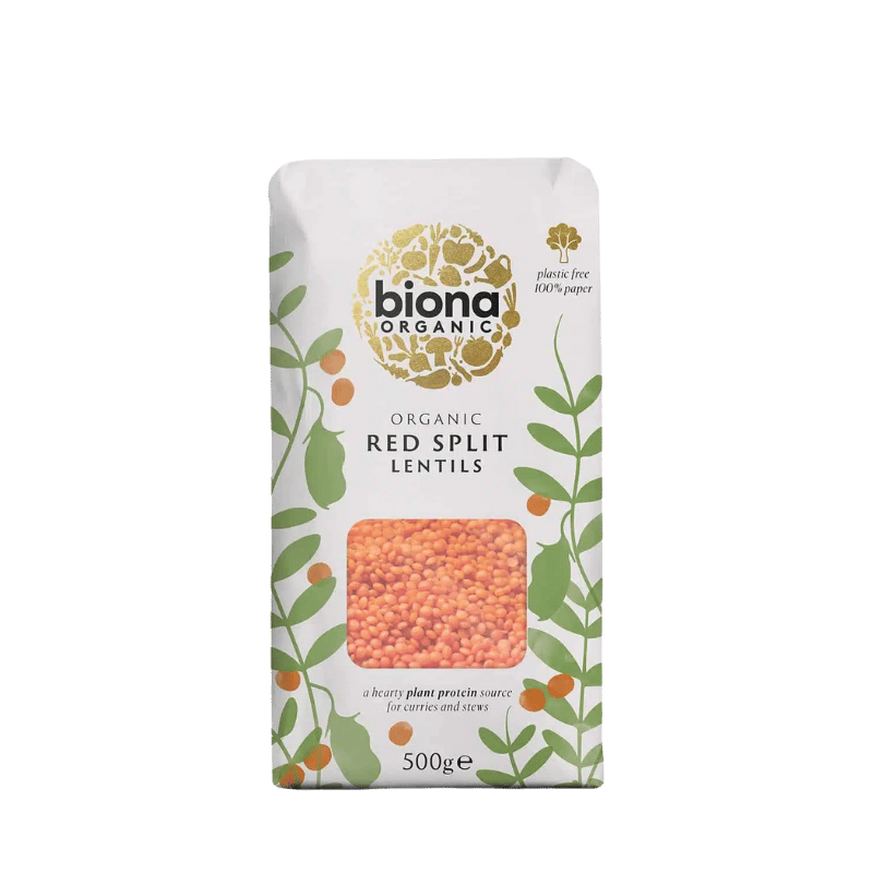 Biona Røde Linser Ø (500 g)