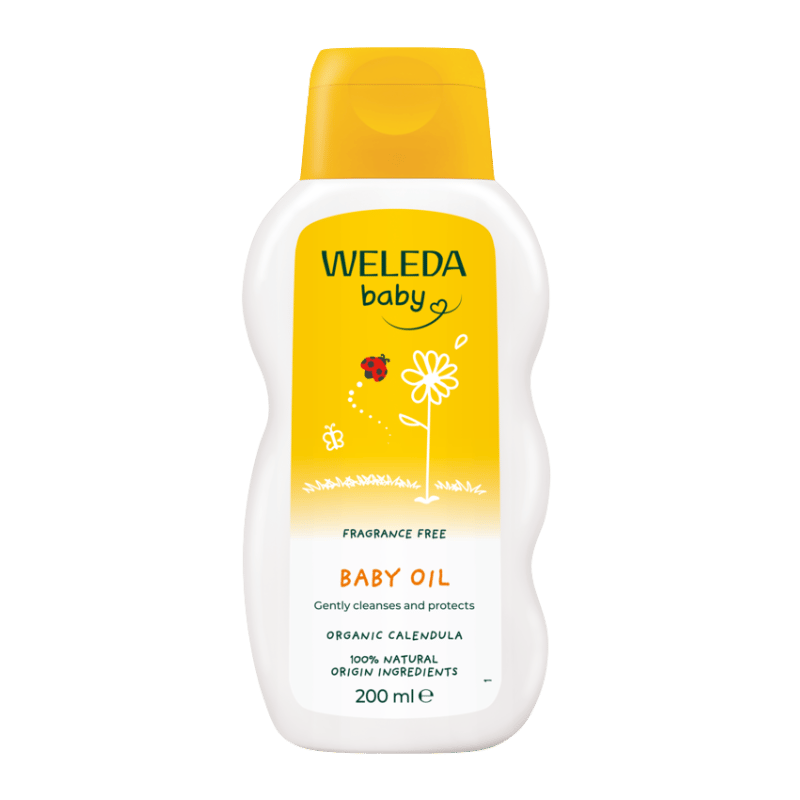 Weleda Calendula Baby Oil Mamma og Baby - 200 ml