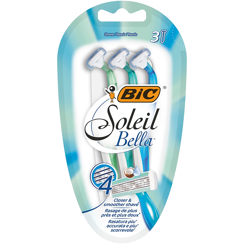 BIC Soleil Bella Skraber (3 stk)