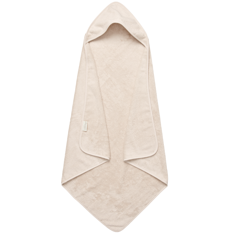 Lille Kanin Hooded Towel 100x100 Terry Vanilla Ice (1 stk)