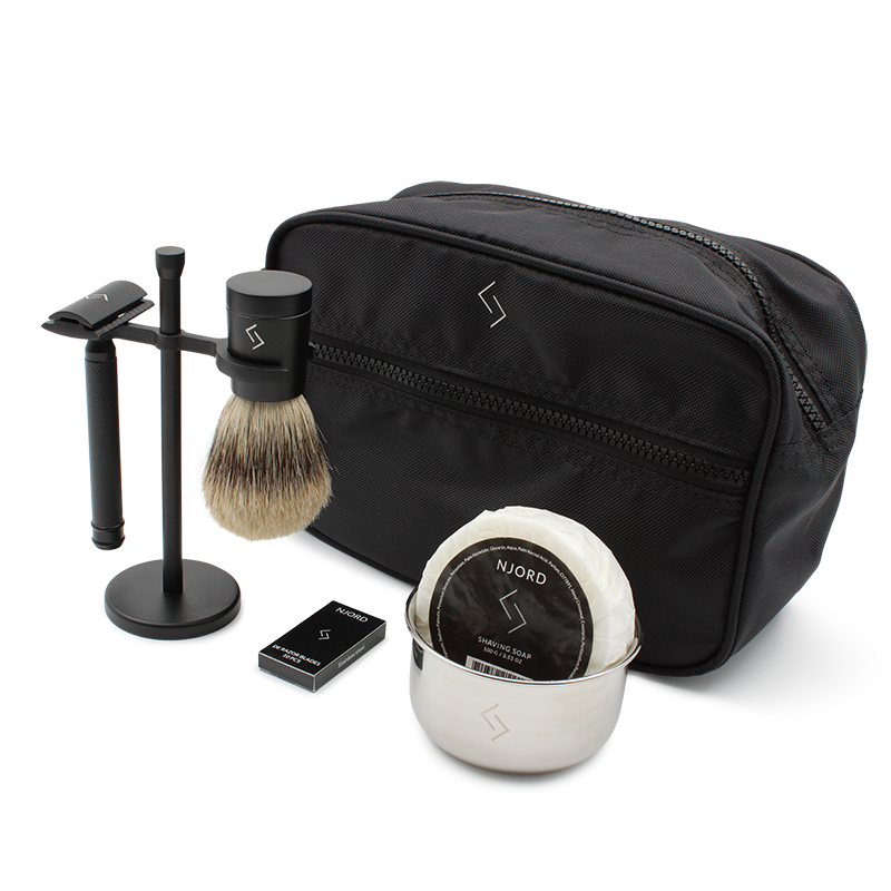 Njord DE Safety Razor Set - 1 sæt.