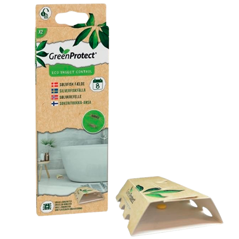 GreenProtect Sølvfiskfælde (2 stk)