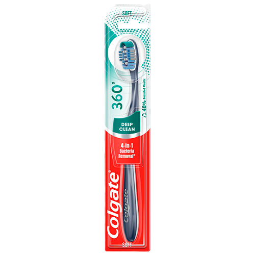 Colgate 360 Deep Clean Tandbørste (1 stk)