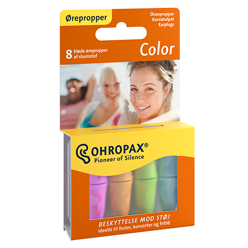 Ohropax Earplugs Color (8 stk)