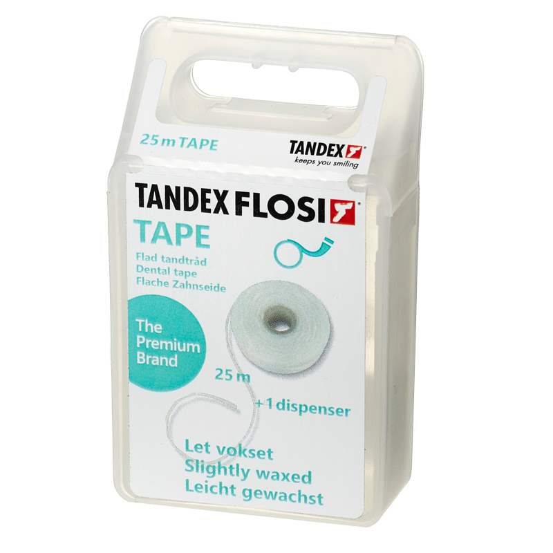 TANDEX Flosi Tape Med Voks (25 m)