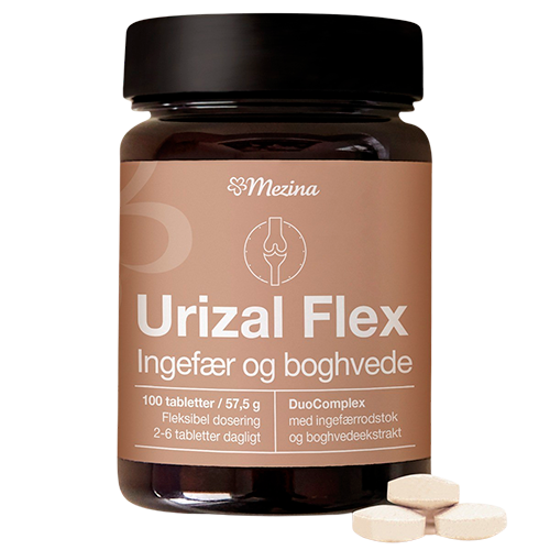 Urizal Ingefær Flex - 100 tab.