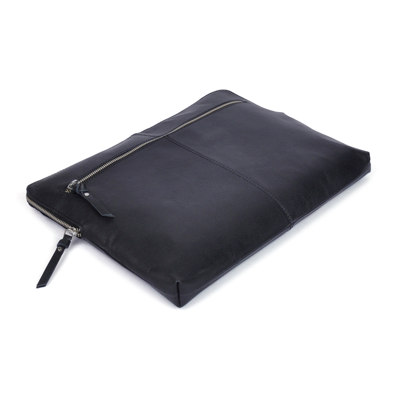 Njord Computer Sleeve Goat skin - Black 15"/16" (1 stk)