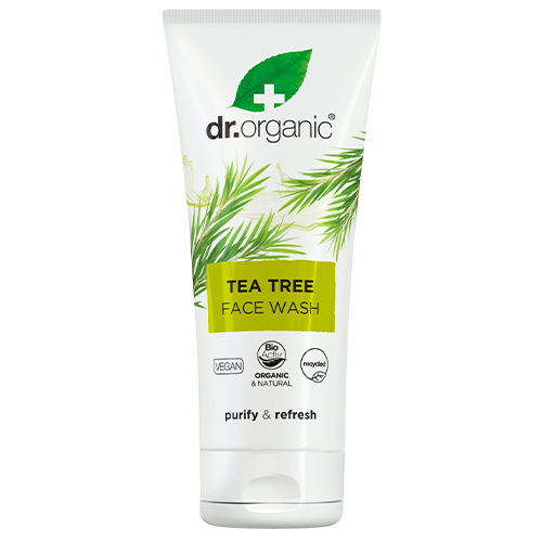 Dr. Organic Face Wash Tea Tree - 200 ml
