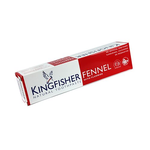 Kingfischer Tandpasta Fennikel m. fluor - 100 ml.