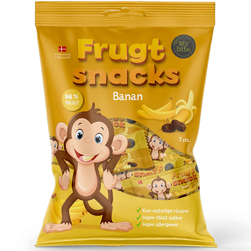 MyBite Mini FrugtBar Banan (100 g)