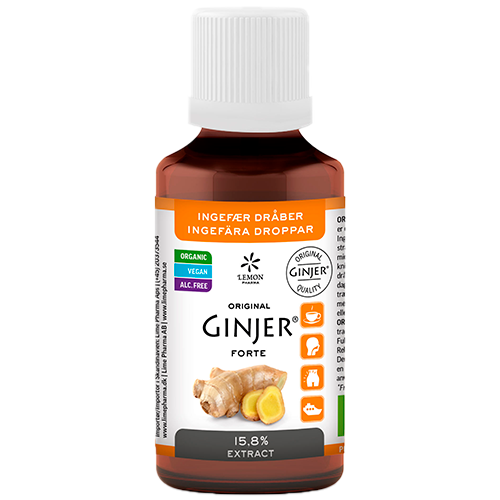 Lime Pharma GINJER Ingefær Dråber Forte Ø (50 ml)