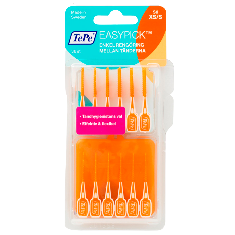 TePe EasyPick Orange XS/S - 36 stk