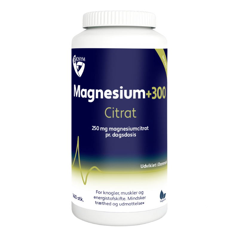 Biosym Magnesium+300 Citrat (160 kaps)