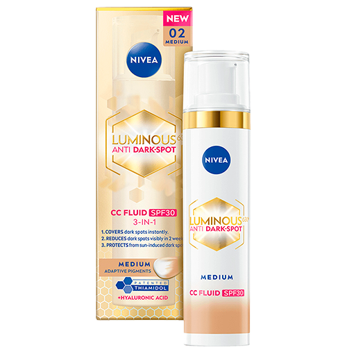 Nivea Luminous630 CC Fluid SPF30 3-in-1 Medium (40 ml)