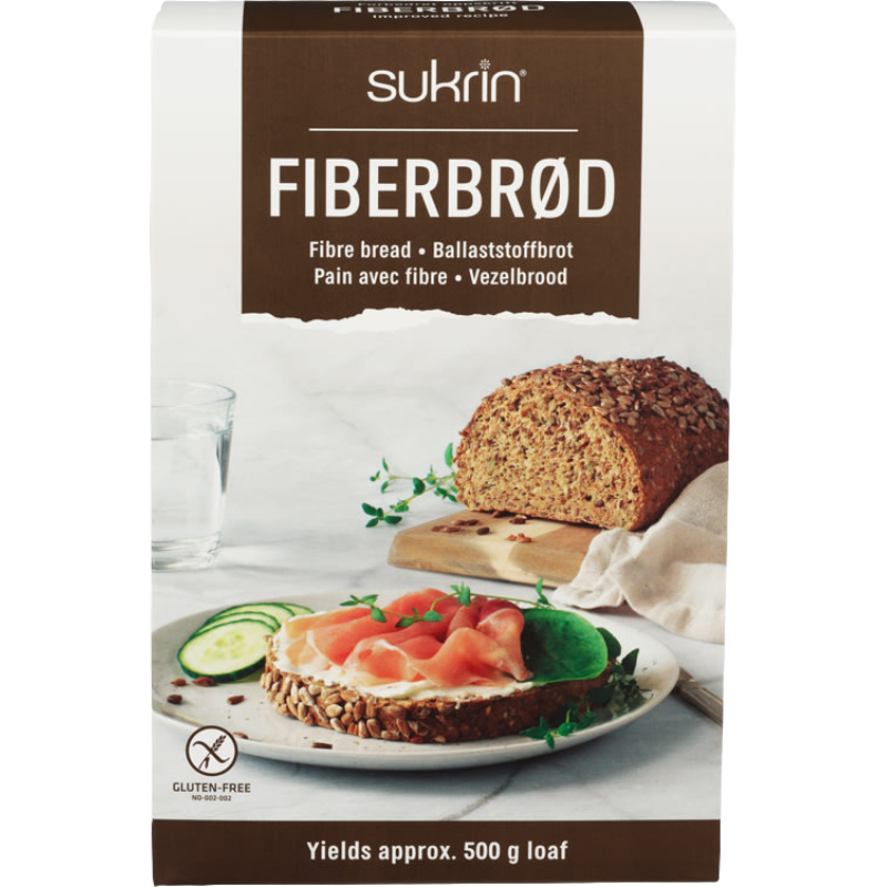 Sukrin Brødmix Fiberbrød (250 g)