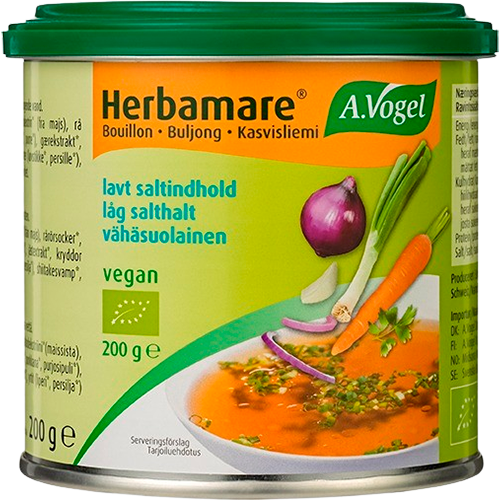 Herbamare Urtebouillon Lav saltindh. Øko - 200 gr.