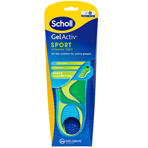 Scholl Gel Activ Insole Sport (L) (1 sæt)