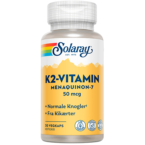 Solaray K2-vitamin 50 mcg - 30 kaps.