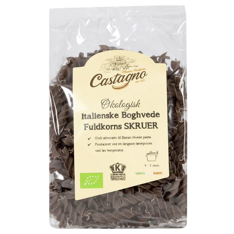 Rømer Castagno Boghvede fuldkorns skruer - 250 g.