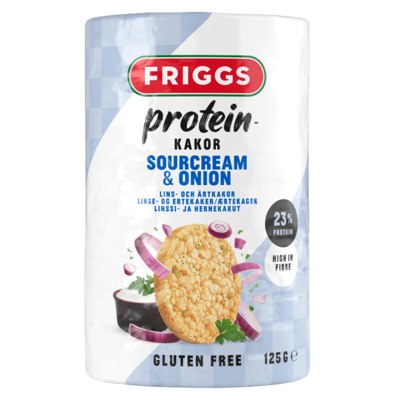 Friggs Proteinkager Sourcream Onion (125 g)