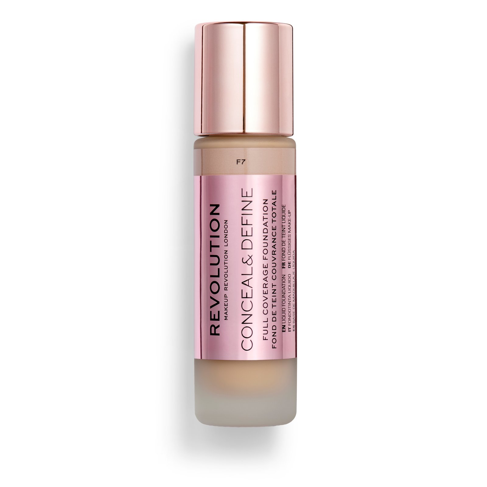 Makeup Revolution Conceal & Define Foundation F7 (23 ml)