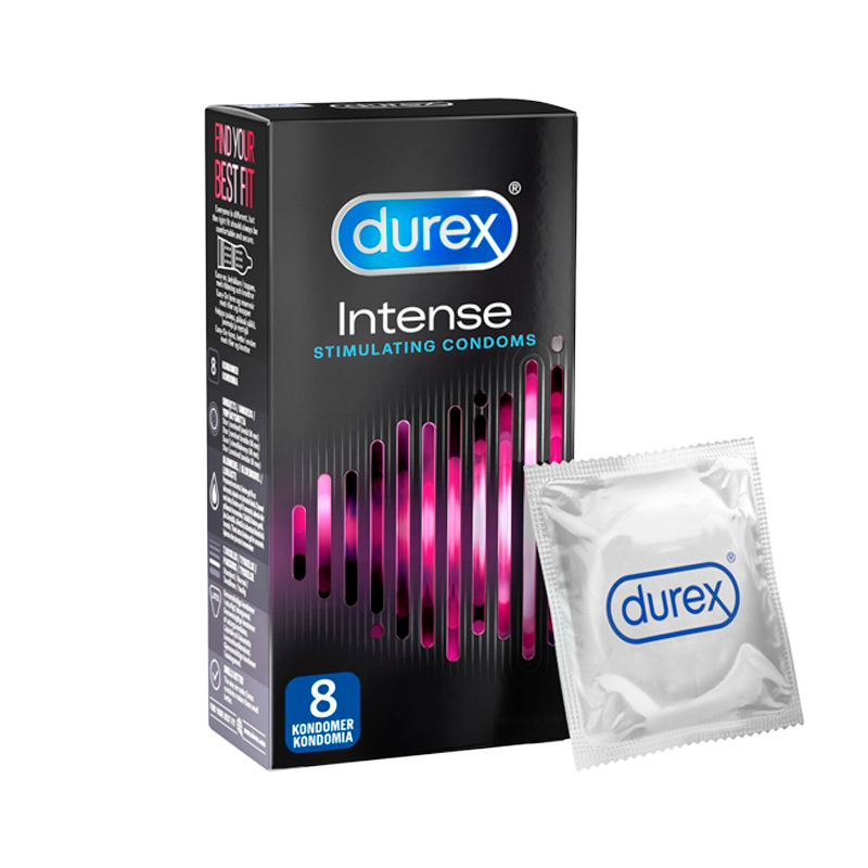 Durex Intense Kondomer (8 stk)
