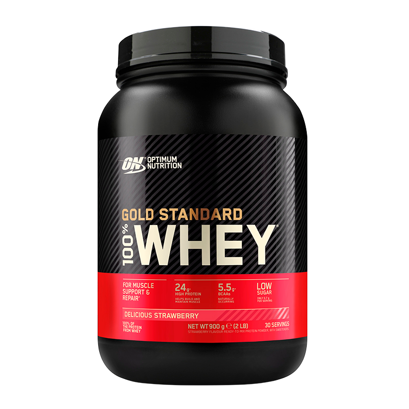 Optimum Nutrition Gold Standard 100% Whey Delicious Strawberry (900 g)