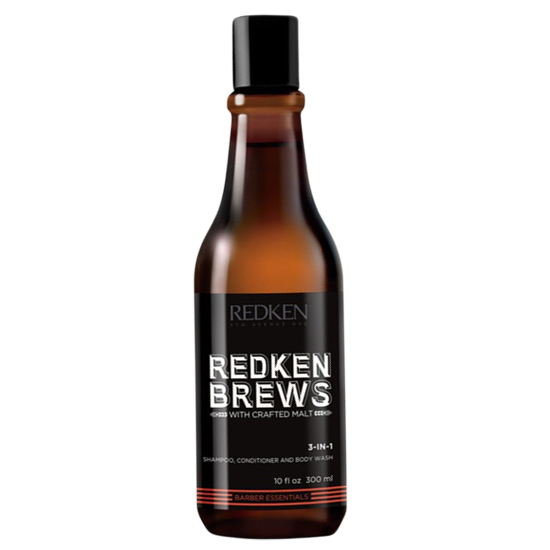 Redken Brews 3-in-1 Shampoo (300 ml)