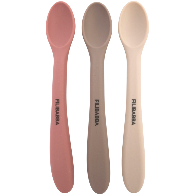 Filibabba Silikone Skeer Rose Mix (3 stk)
