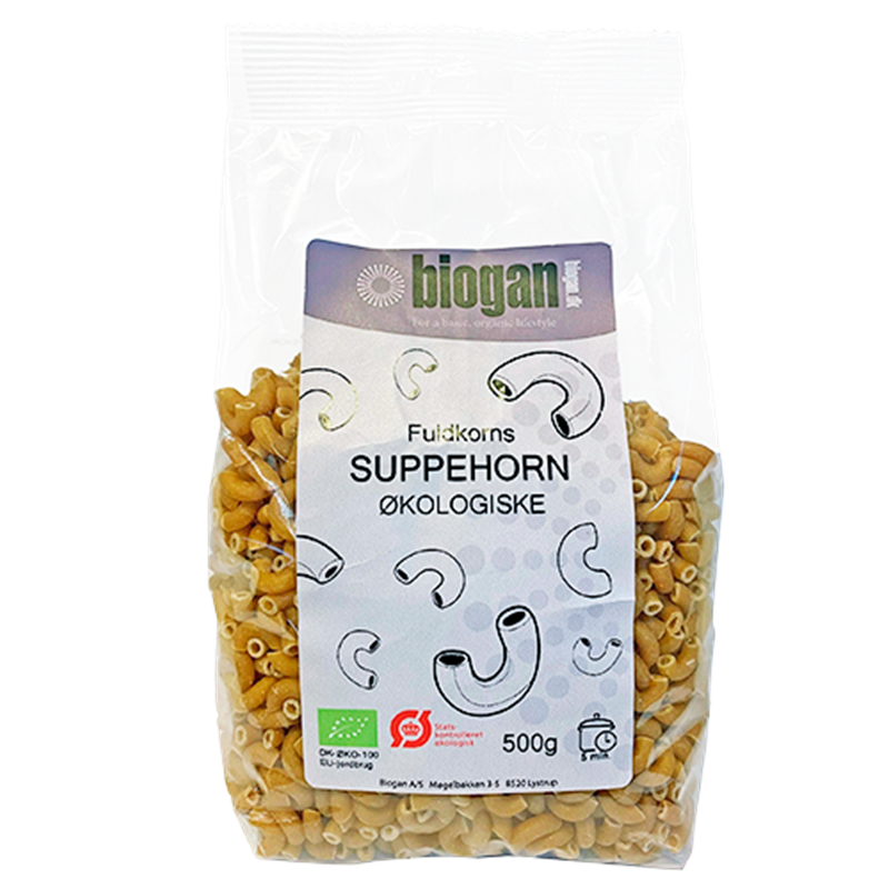 Biogan Suppehorn Fuldkorn Ø (500 g)