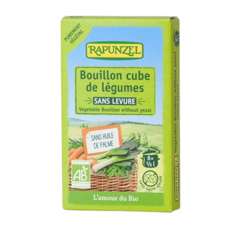 Biogan Bouillion Vegetabilsk 8 Tern U. Gær Ø (80 gr)