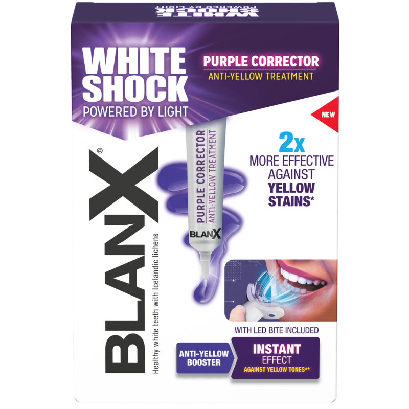 BlanX White Shock Purple Treatment + LED Bite (20 ml)
