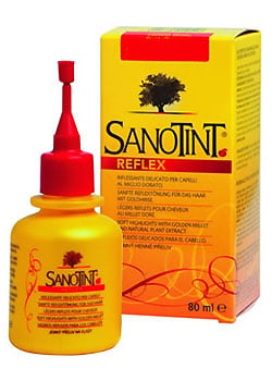 Sanotint Skyllefarve nr. 54 "Gylden Brun" - 80 ml.