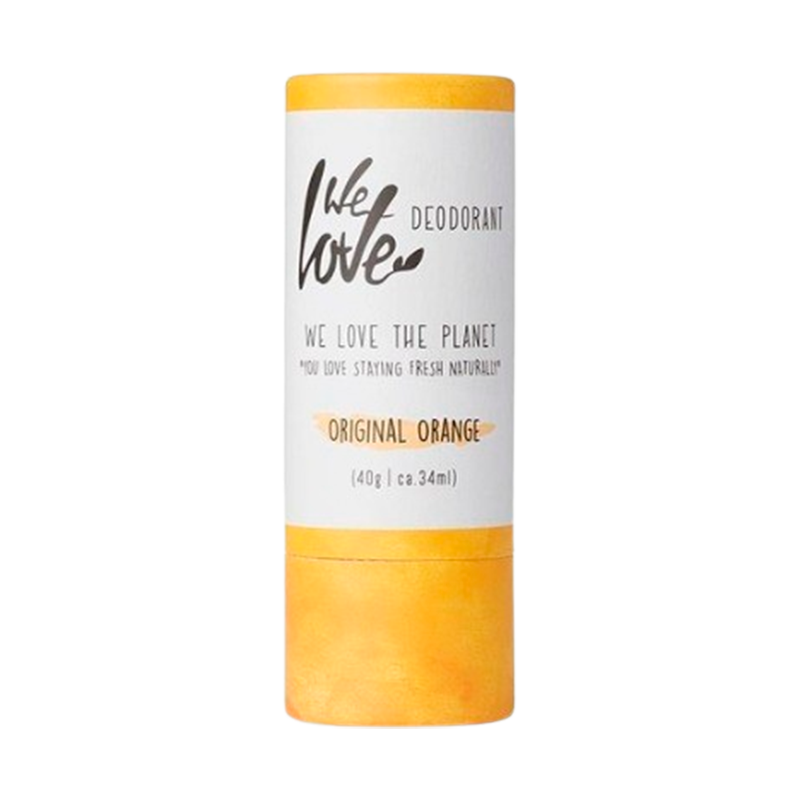We Love the Planet Original Orange Deodorant Stift (40 g)